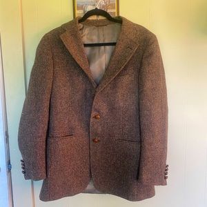 Tweed suit jacket